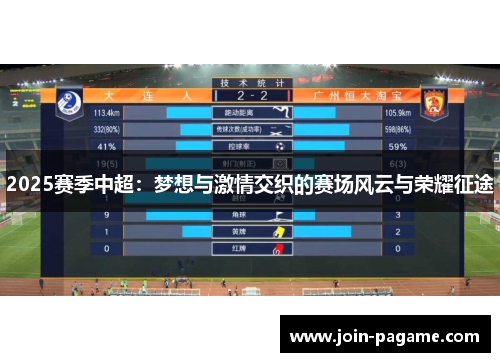 2025赛季中超：梦想与激情交织的赛场风云与荣耀征途